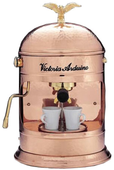 Кофемашина-полуавтомат Victoria Arduino Venus Family S copper в ШефСтор (chefstore.ru)